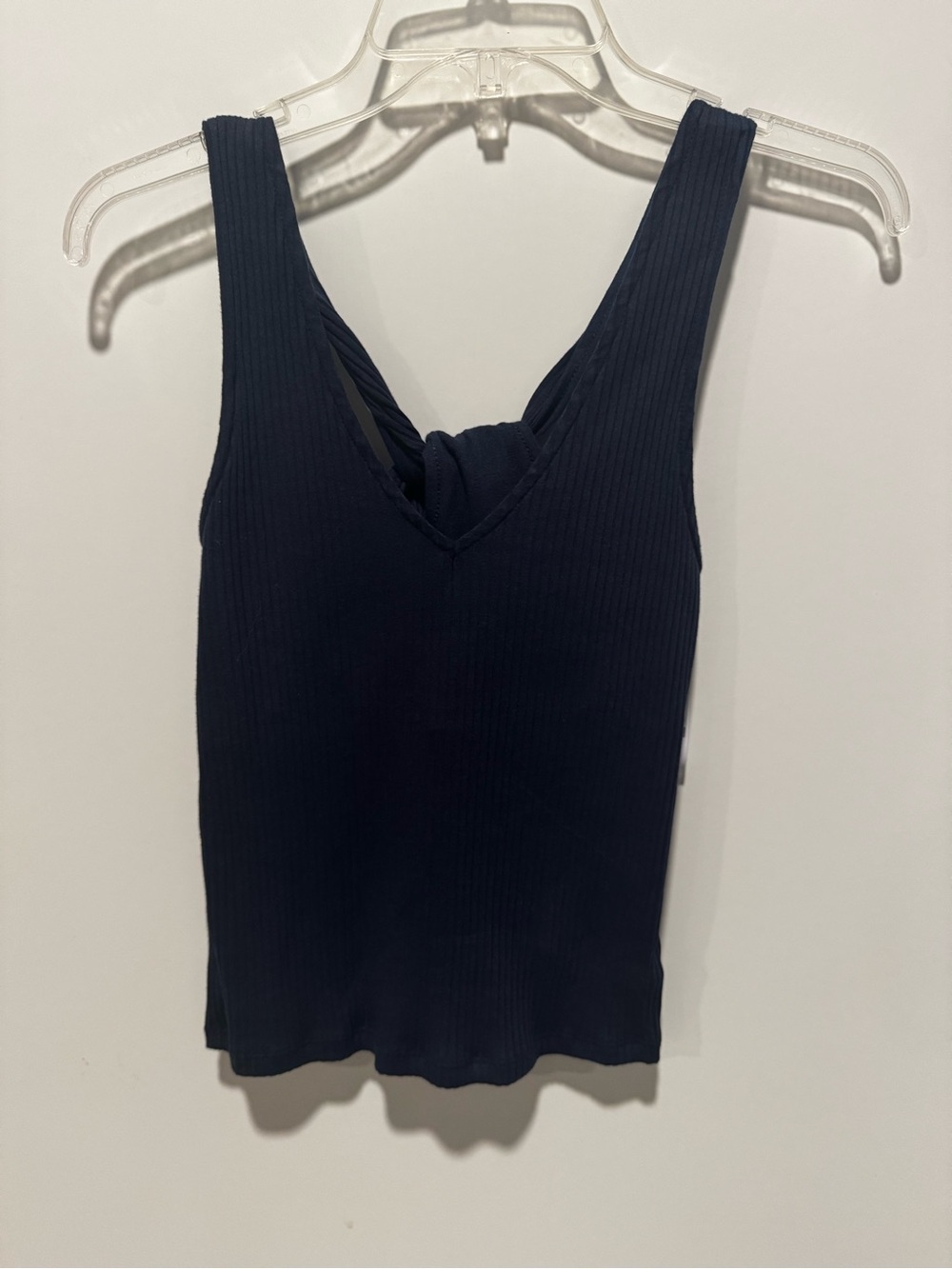 Old Navy Ribbed Navy Tie-Back Tank Top – NWT